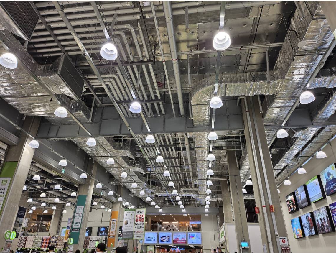 제연설비, 공조설비 덕트보온단열 관련 사진